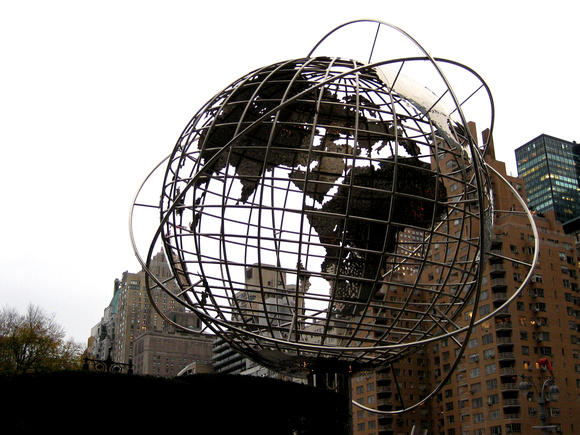 Globe at Columbus Circle