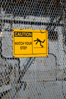 CAUTION - WATCH YOUR STEP