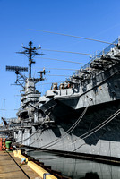 Starboard side of the USS Hornet