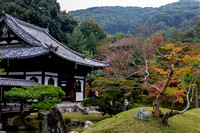 Kodaiji's Tsukiyama garden with Kaizando Hall
