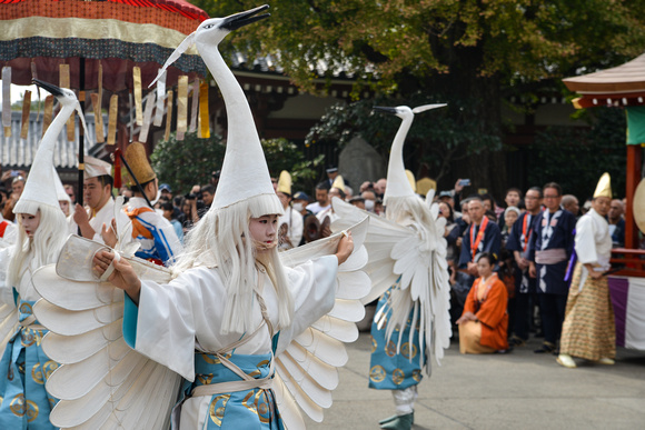 Shirasagi-no-mai (White Heron Dance)