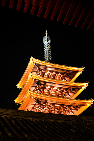 5 Storied Pagoda @ Sensoji