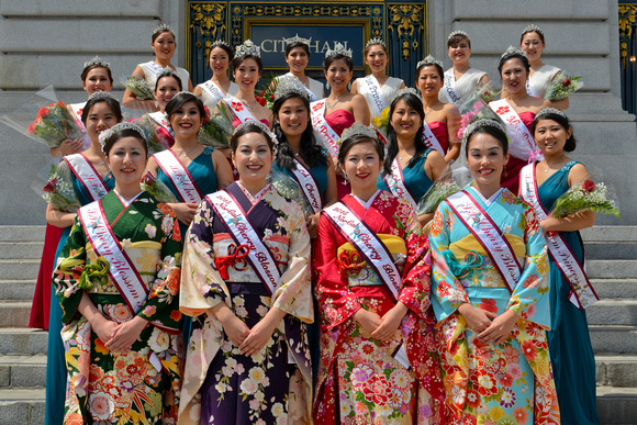 US Cherry Blossom Queens and Courts