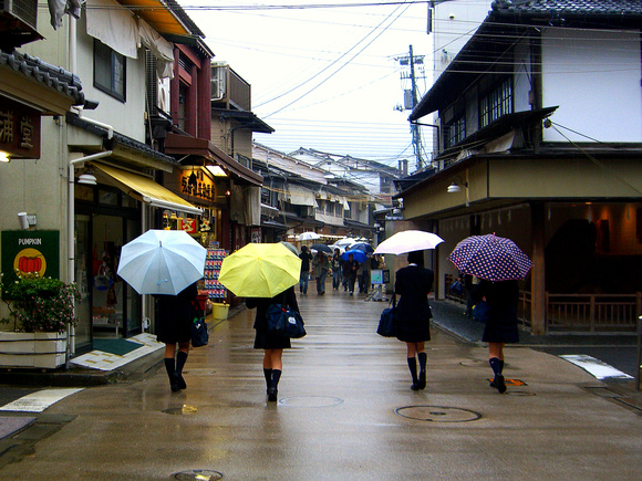 Rainy day in Miyajima