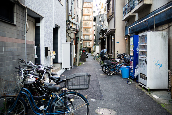 Alley of Bicycles