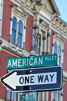 American Alley <-- One Way