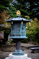 Buddhist metal lantern