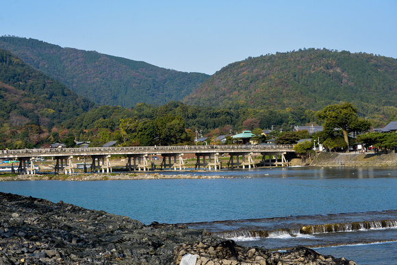 Katsura-gawa (Katsura River) and Togetsukyō