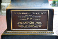 The Gastown Steam Clock Plaque