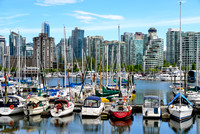 Boats in Vancouver Harbour