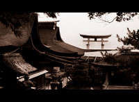 O-Torii and Itsukushima Shrine