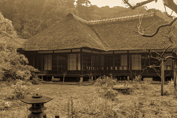 Main Hall in Sepia
