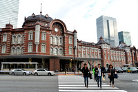 Crossing from Tokyo Station