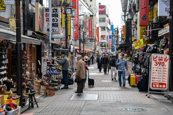 Ueno, shopping and bargains