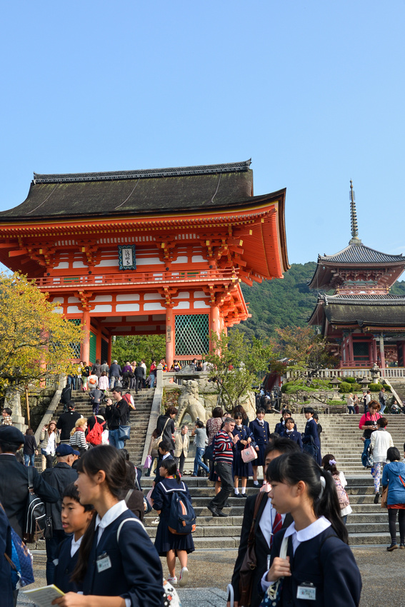 Deva Gate and Pagoda at Kiyomizu-dera