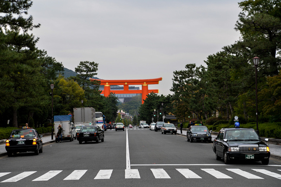 Giant Torii (鳥居) - Kyoto, Japan