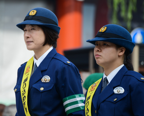 Tokyo Police Officers