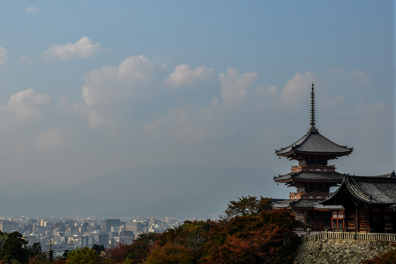 Kyoto view from Kiyomizudera