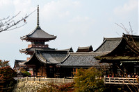 Kiyomizudera temple and pagoda