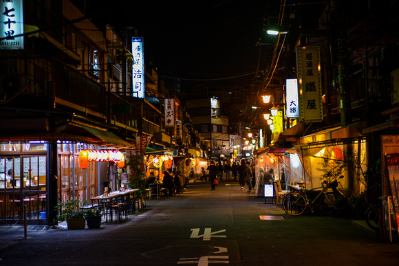 Late night in Asakusa